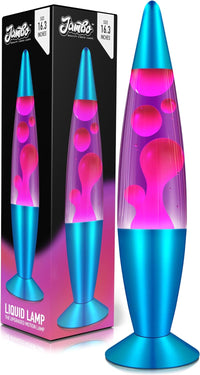 JAMBO 16" Purple & Pink Liquid Motion Lamp | Relaxing Night Light Décor