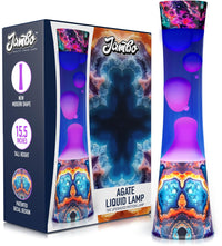 JAMBO 15.5" The Upgraded Motion Lamp, Amber Crystal Decal Motion Light, Beautiful Home Decor, Living Room Bedroom Lamp, Relaxing Nightlight for Teens, Kids & Adults